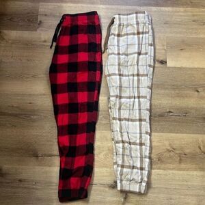 2 Medium Pajama pants bundle